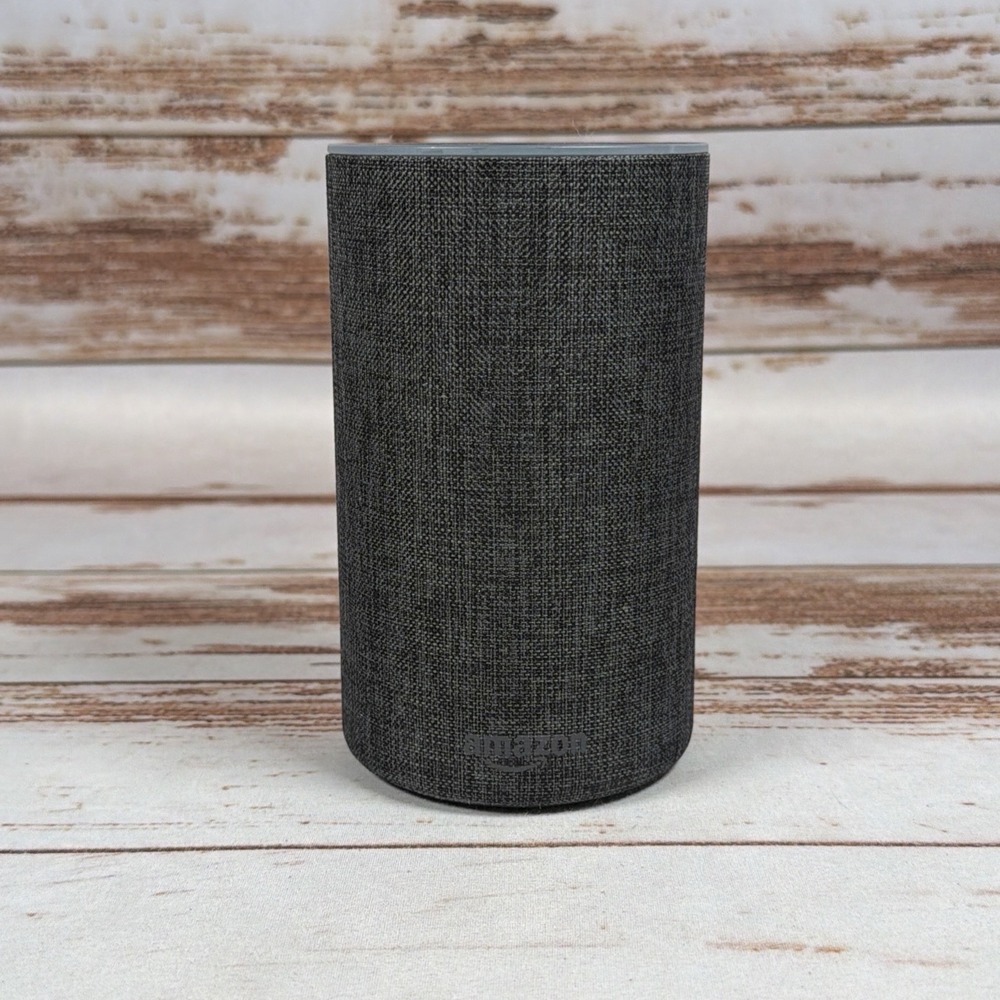 Amazon Echo 2nd Gen Smart Speaker Charcoal Fabric Alexa Bluetooth Unit Only